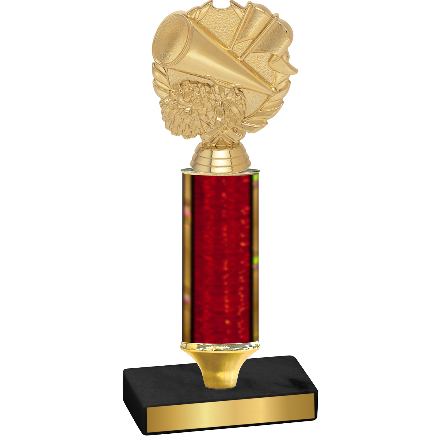 Value Red Glacier Cheerleading Trophy