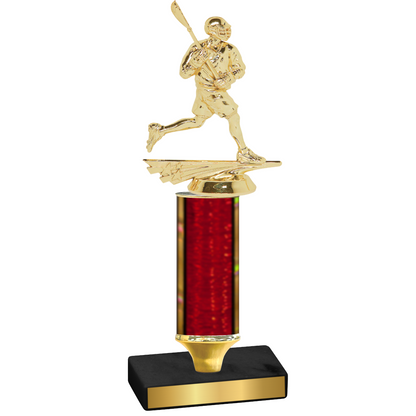 Value Red Glacier Lacrosse Trophy