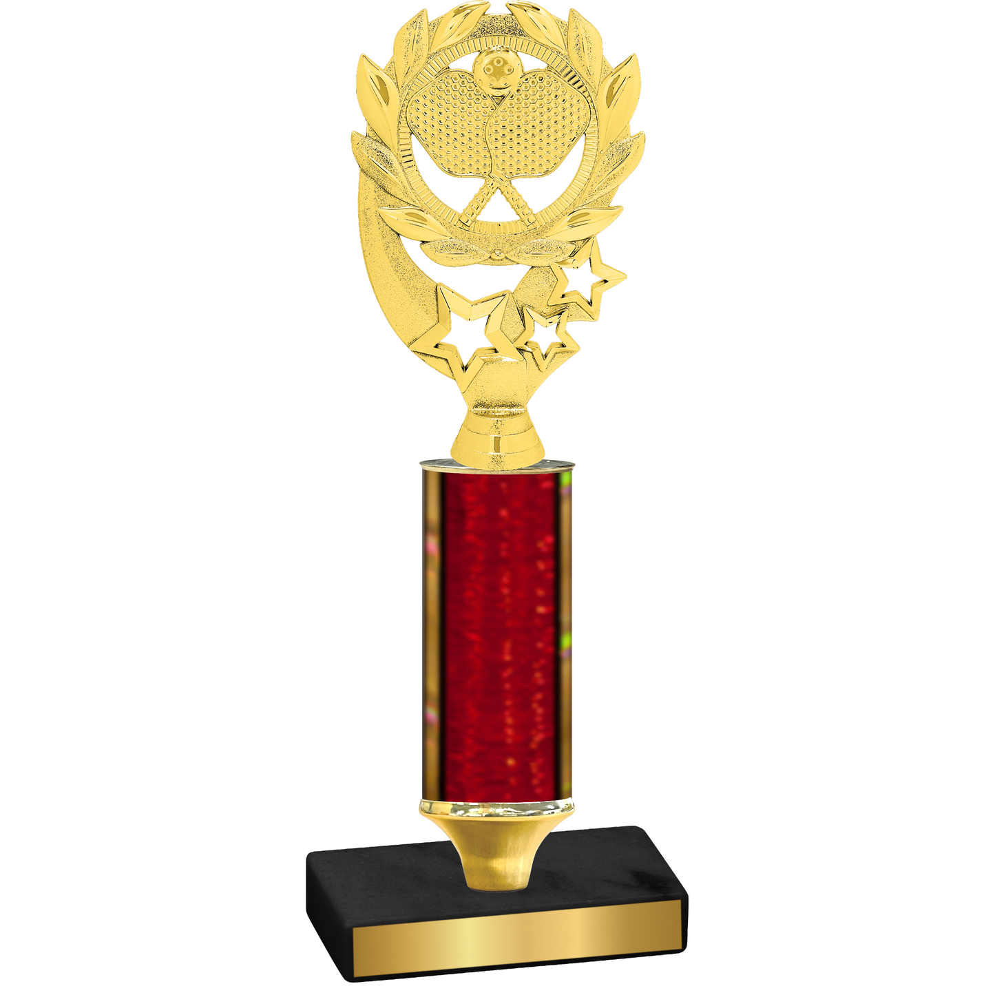 Value Red Glacier Pickleball Trophy