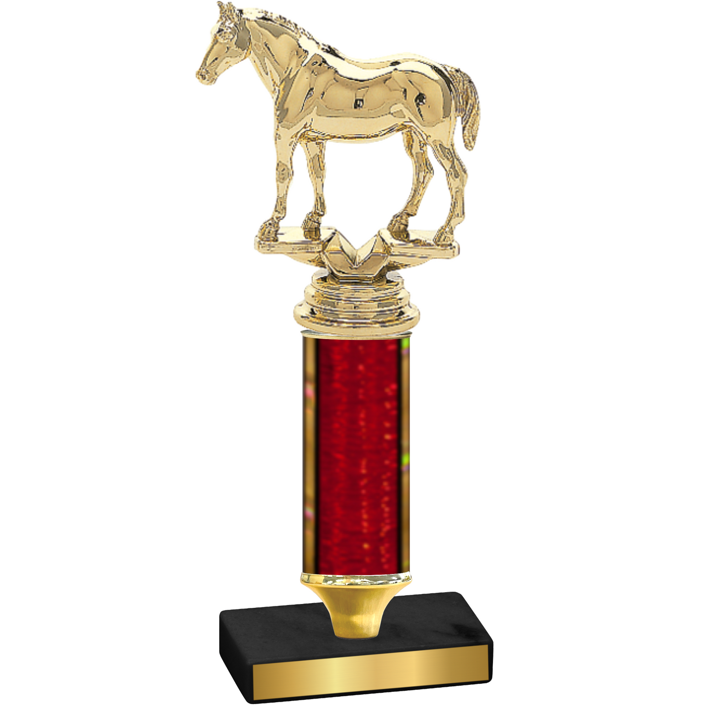 Value Red Glacier Horses Trophy