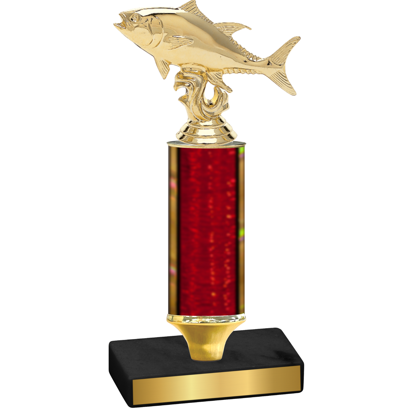 Value Red Glacier Fishing Trophy