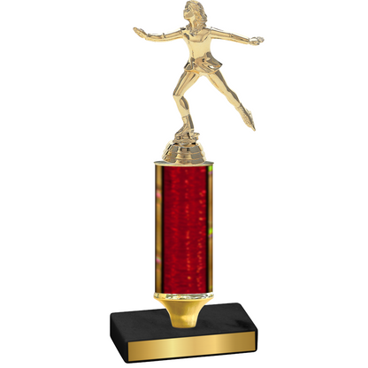 Value Red Glacier Skater Trophy