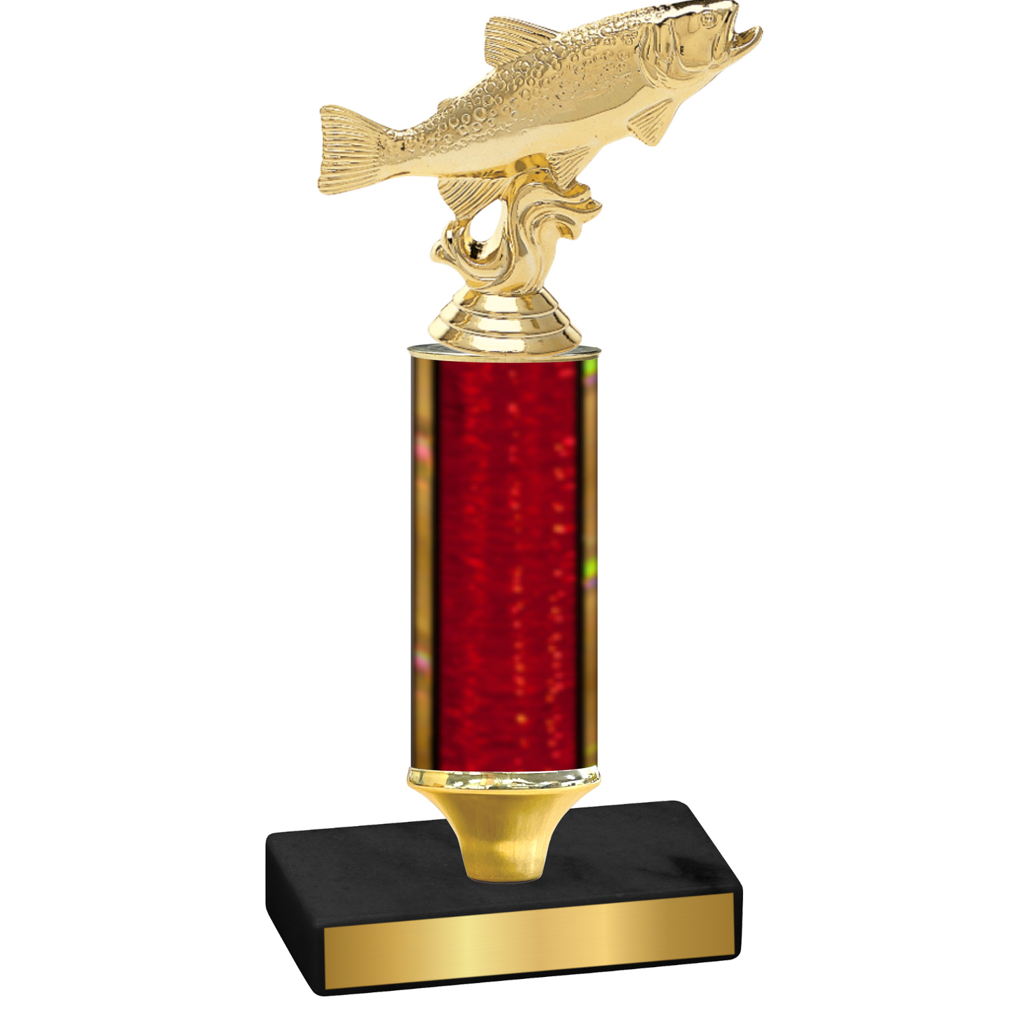 Value Red Glacier Fishing Trophy