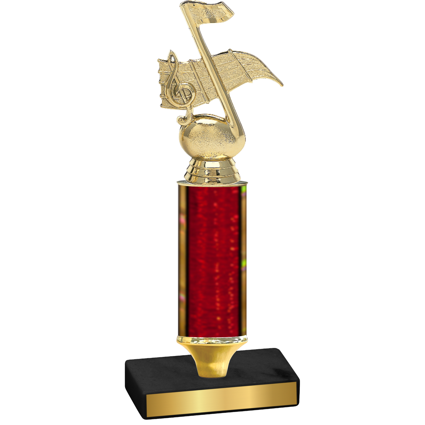 Value Red Glacier Music Trophy