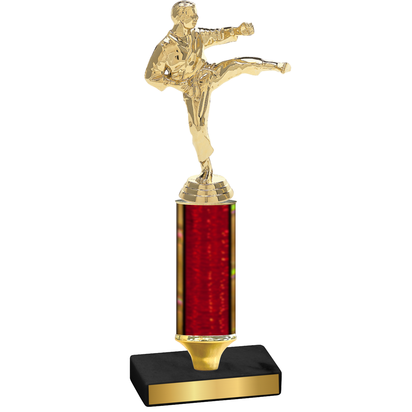 Value Red Glacier Karate Trophy