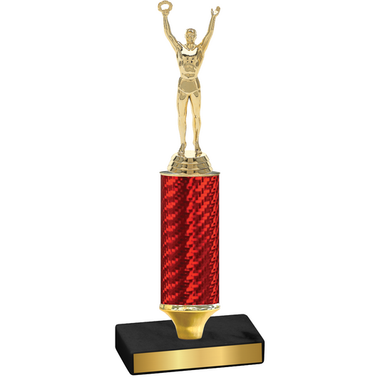 Value Red Carbon Fiber Victory Trophy