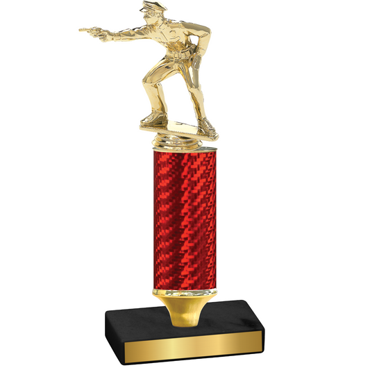 Value Red Carbon Fiber Shooter Trophy