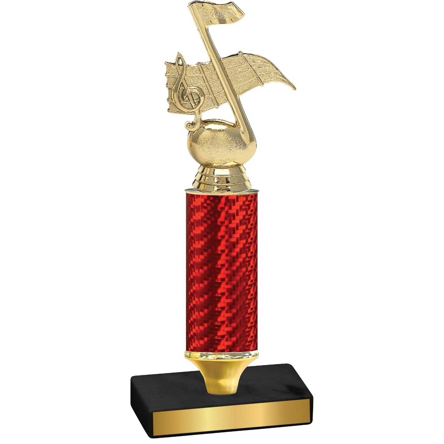 Value Red Carbon Fiber Music Trophy