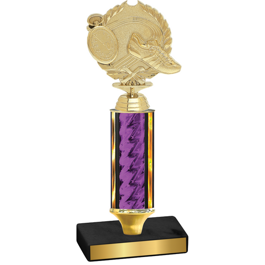 Value Purple Glacier Running Trophy