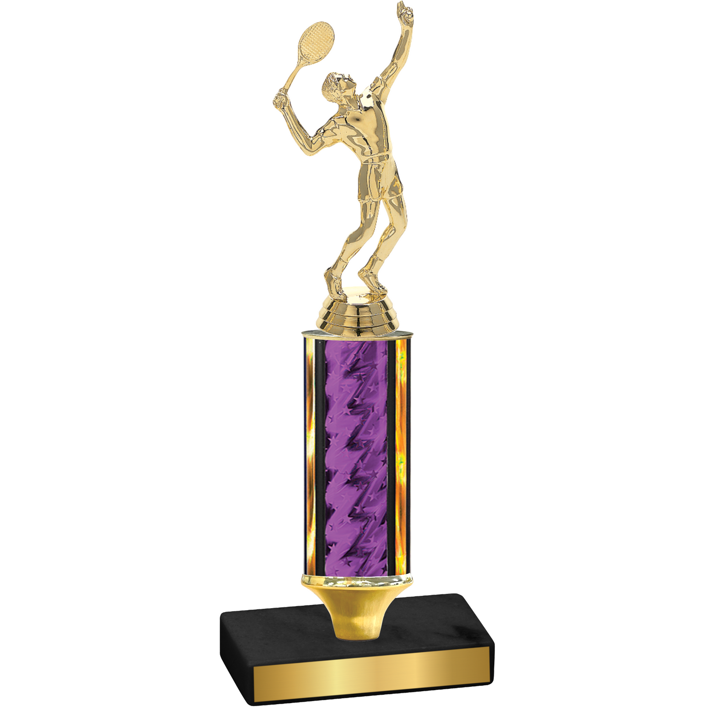 Value Purple Glacier Tennis Trophy