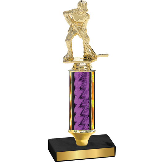 Value Purple Glacier Hockey Trophy