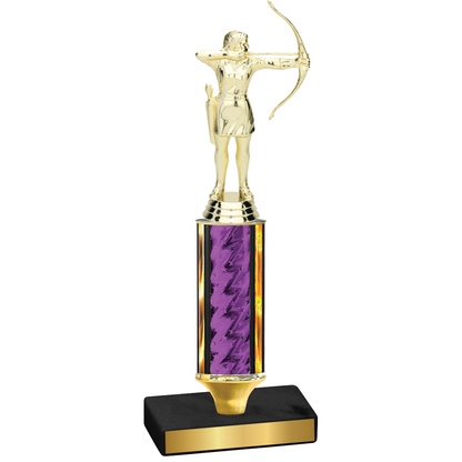 Value Purple Glacier Archery Trophy