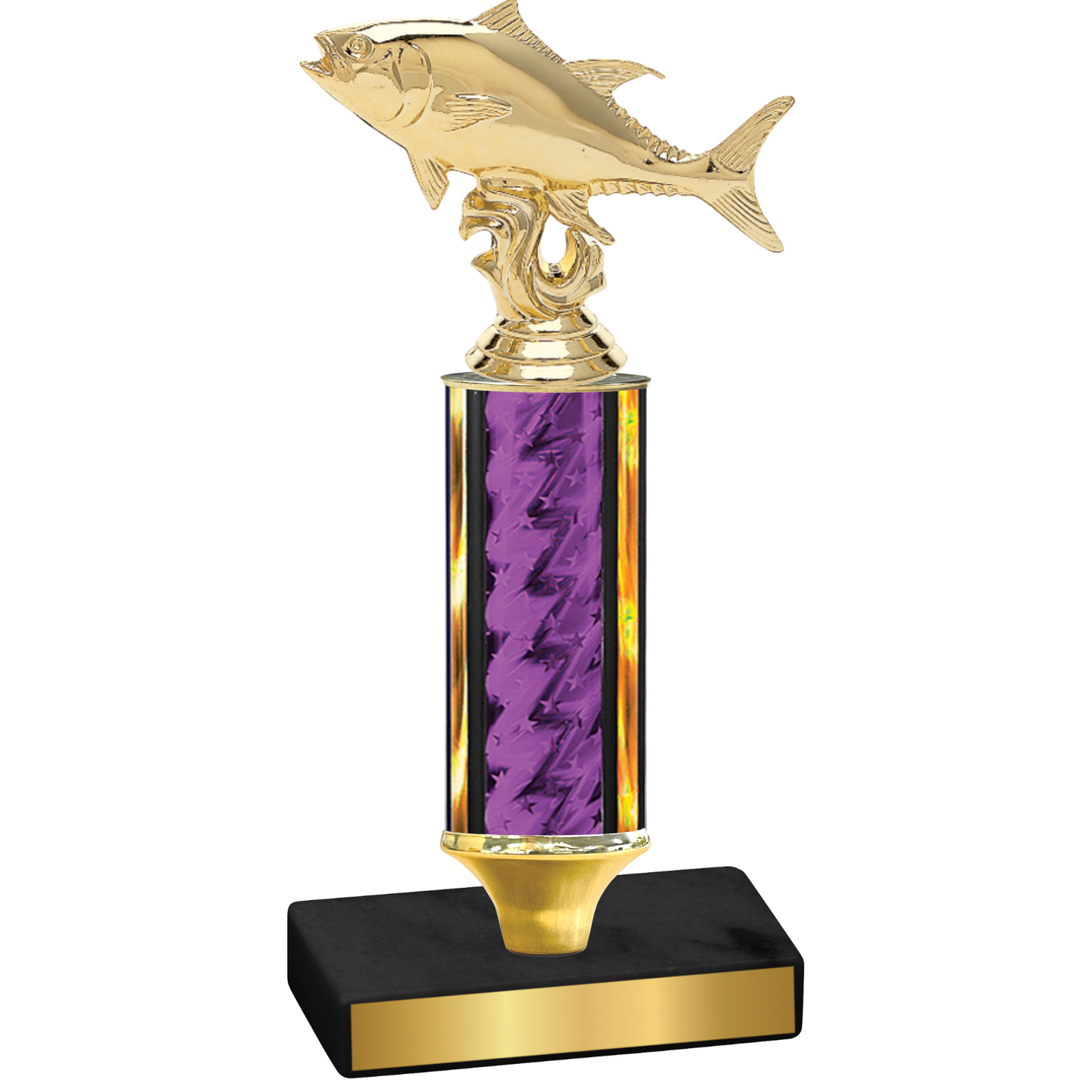 Value Purple Glacier Fishing Trophy