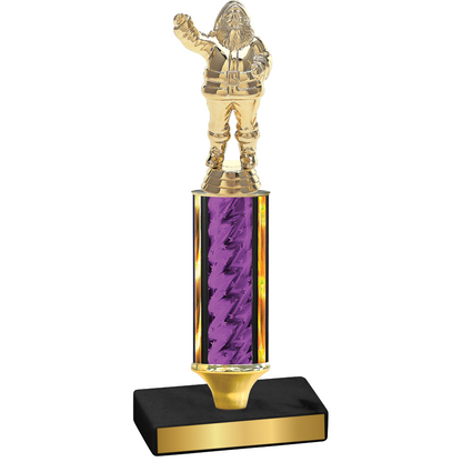 Value Purple Glacier Holiday Trophy