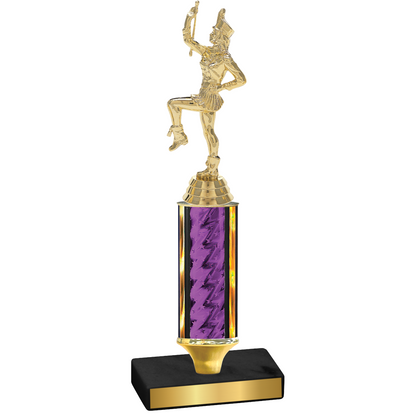 Value Purple Glacier Majorette Trophy