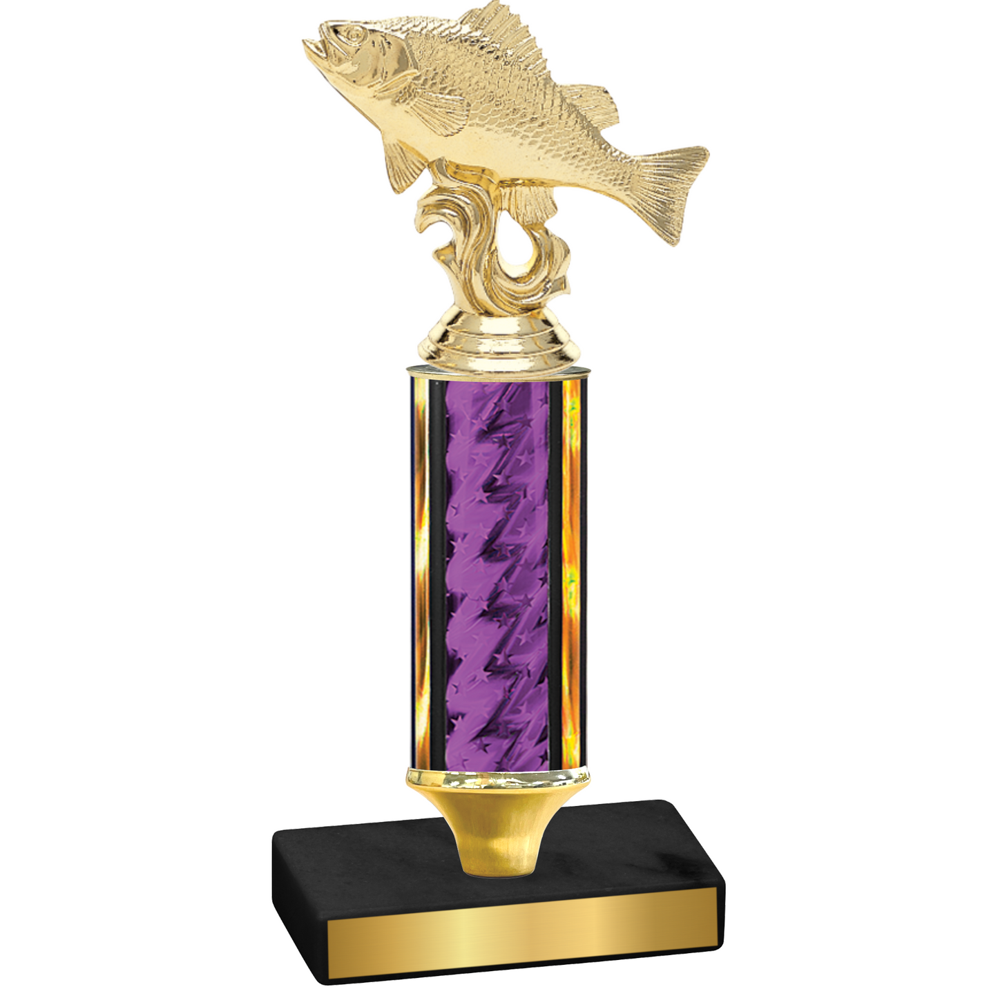 Value Purple Glacier Fishing Trophy