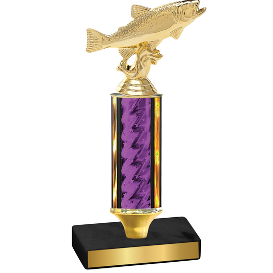 Value Purple Glacier Fishing Trophy