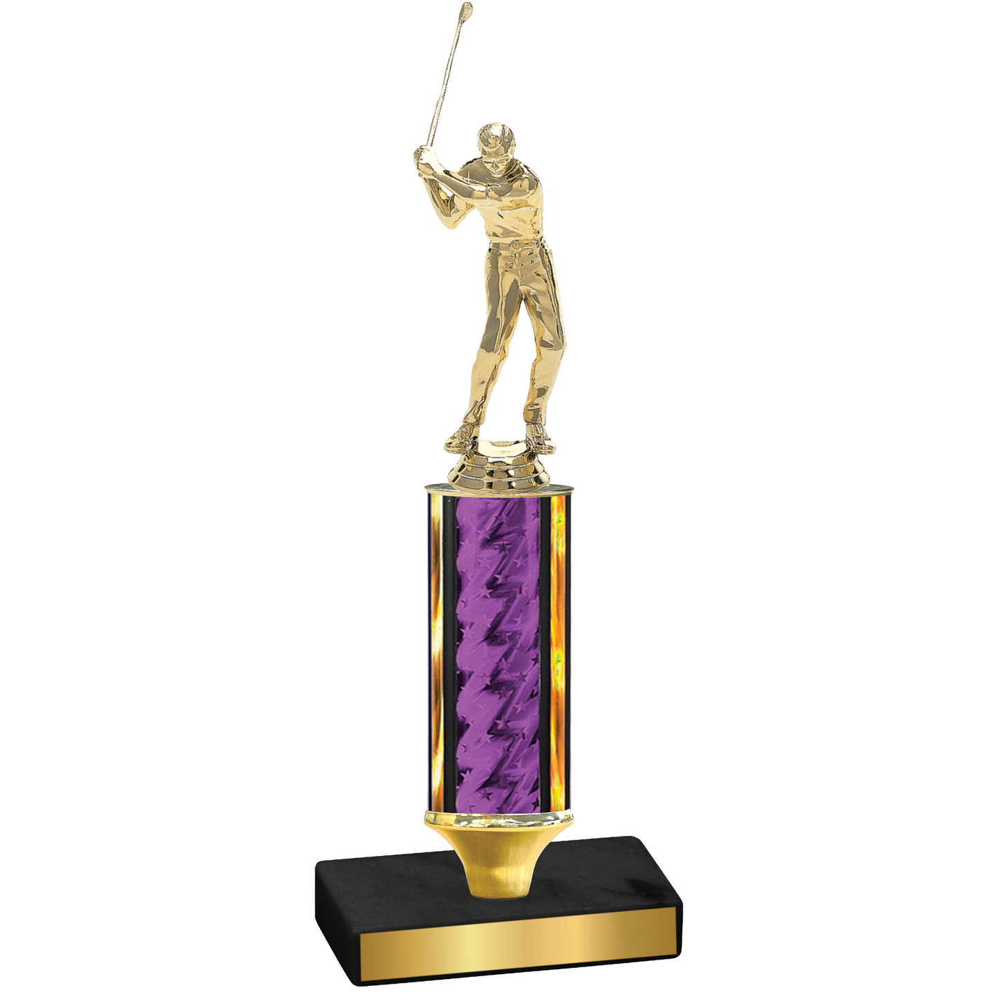 Value Purple Glacier Golf Trophy