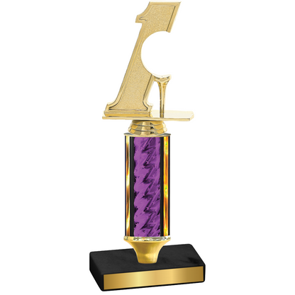 Value Purple Glacier Golf Trophy