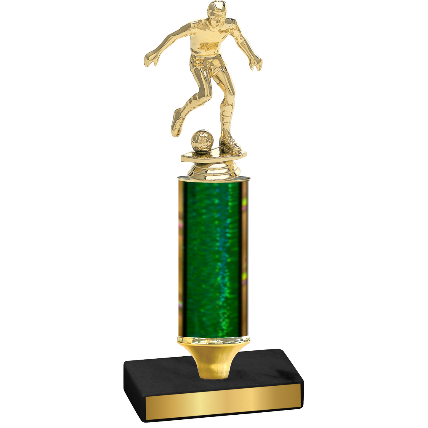 Value Green Glacier Soccer Trophy