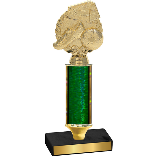 Value Green Glacier Soccer Trophy