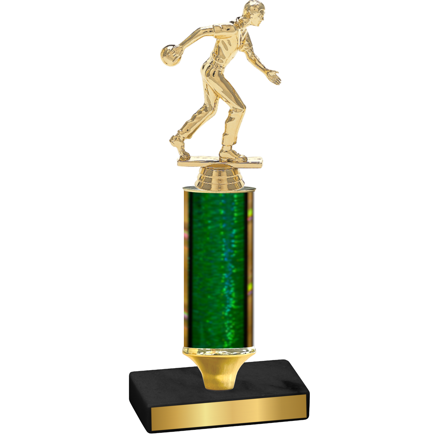 Value Green Glacier Bowling Trophy