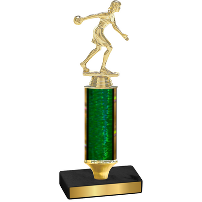 Value Green Glacier Bowling Trophy