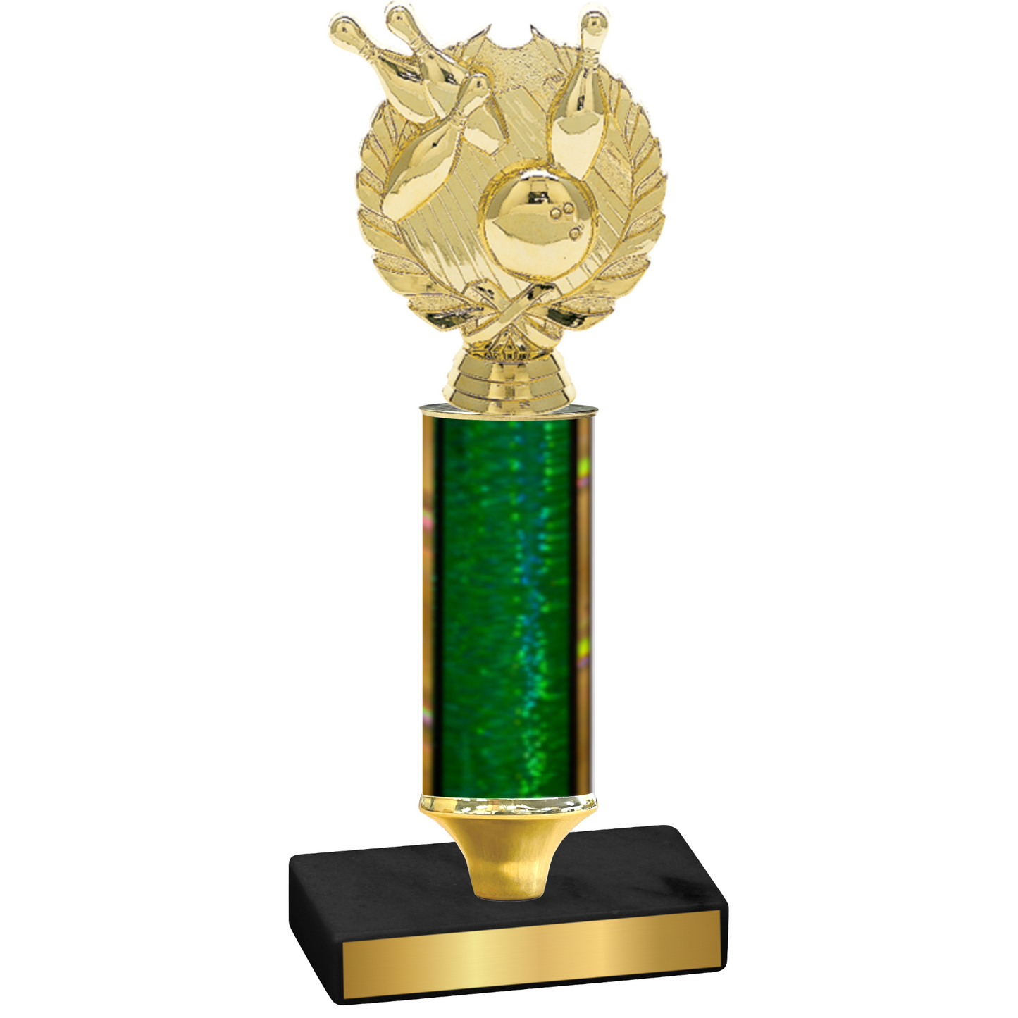 Value Green Glacier Bowling Trophy