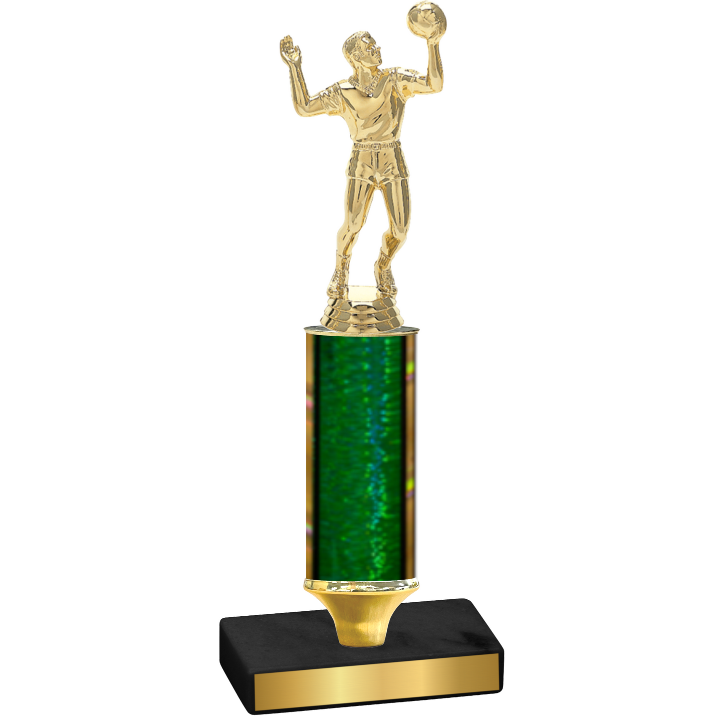 Value Green Glacier Volleyball Trophy