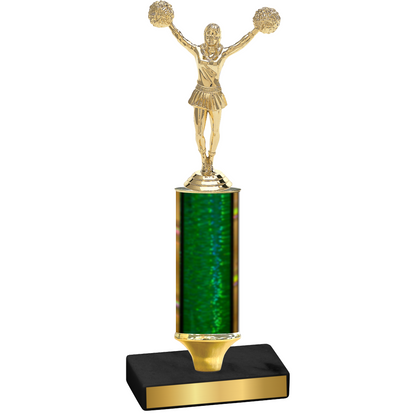 Value Green Glacier Cheerleading Trophy