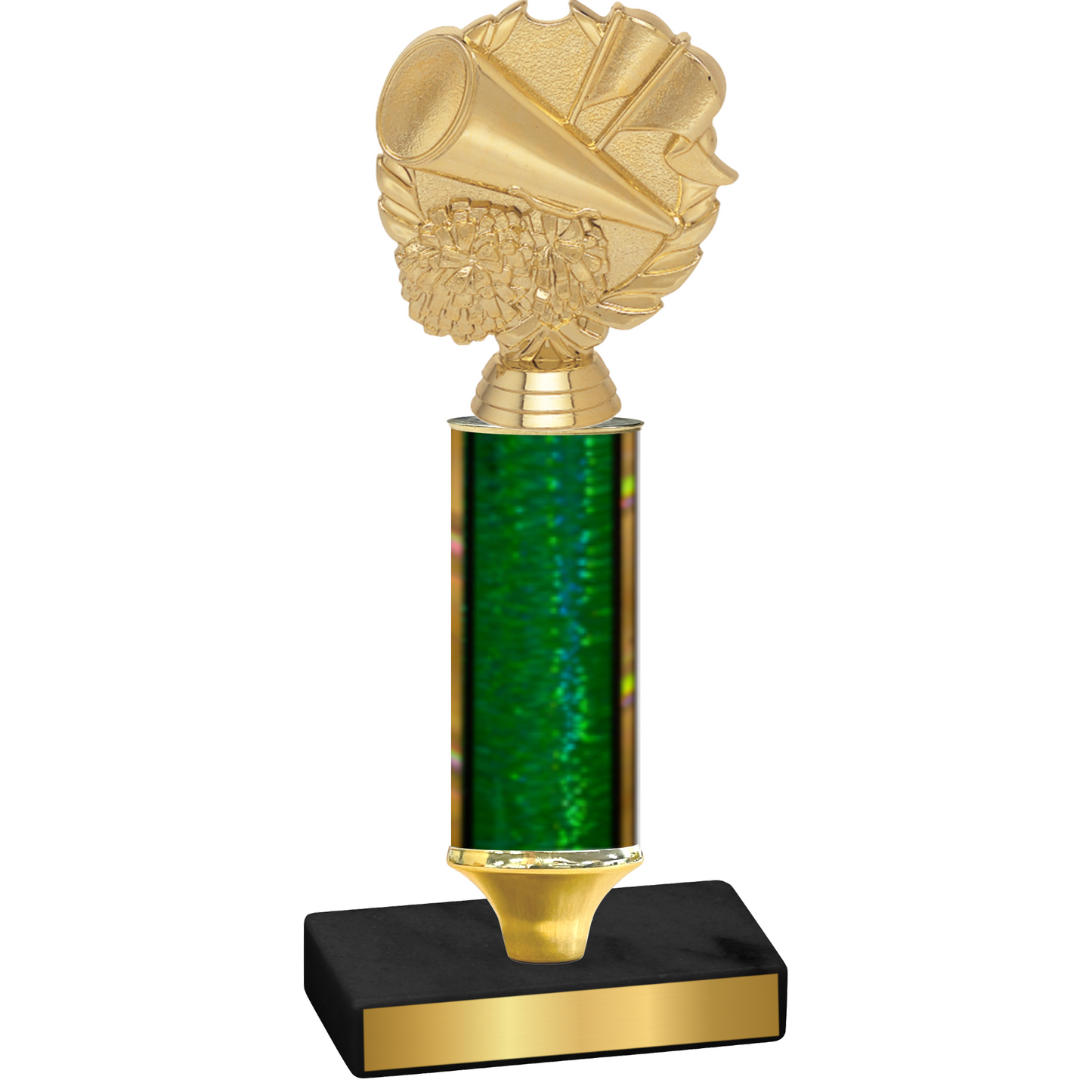 Value Green Glacier Cheerleading Trophy