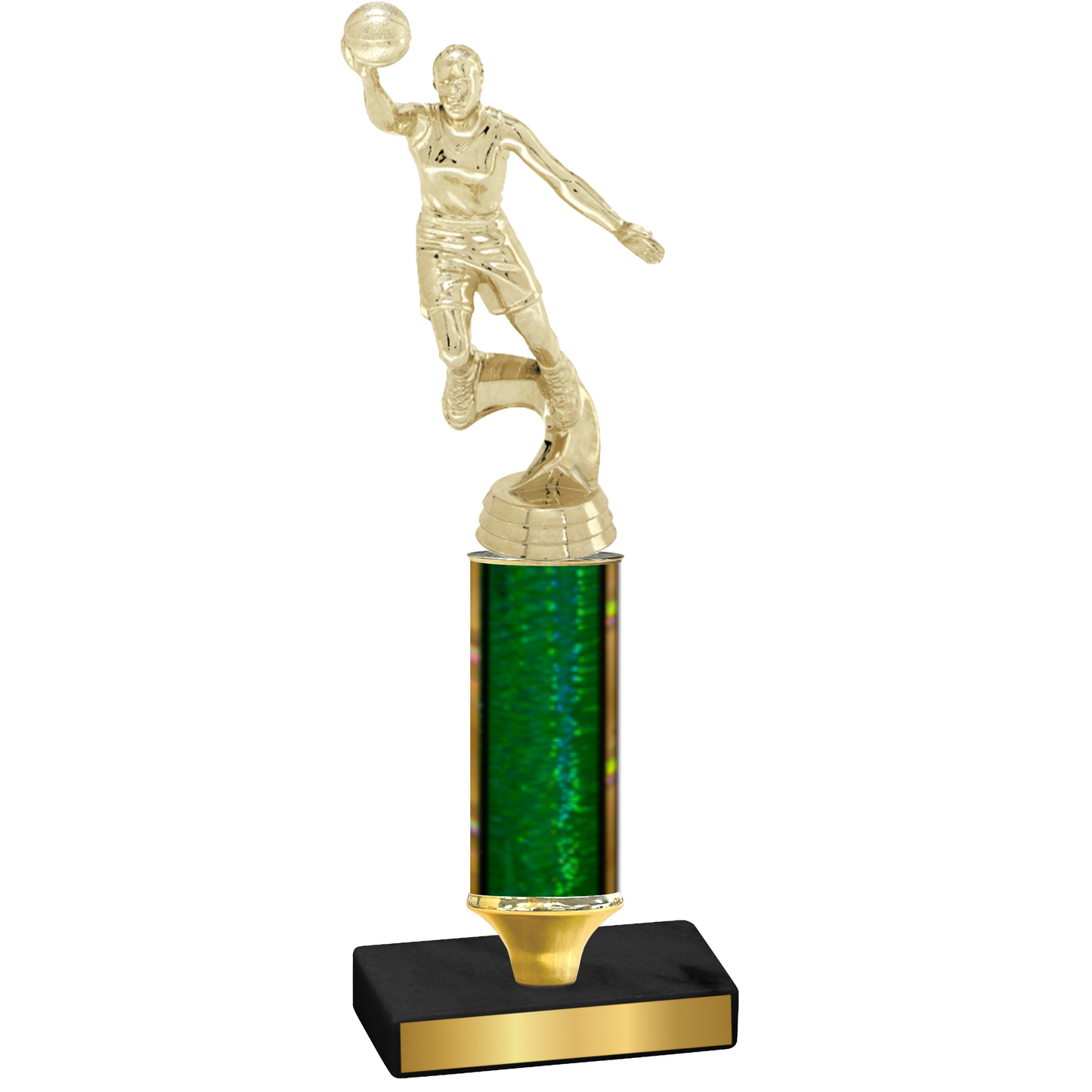 Value Green Glacier Basketball Trophy