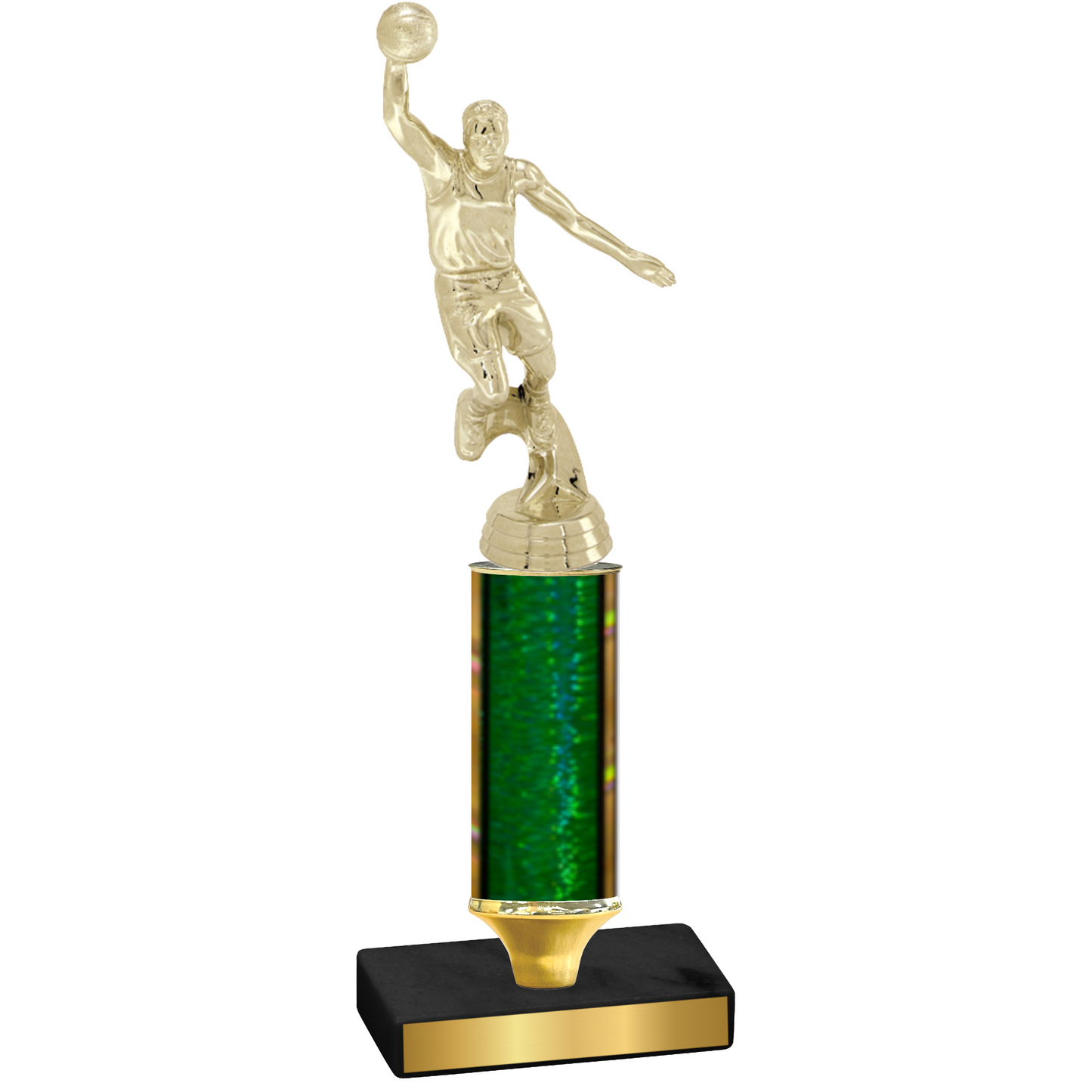 Value Green Glacier Basketball Trophy