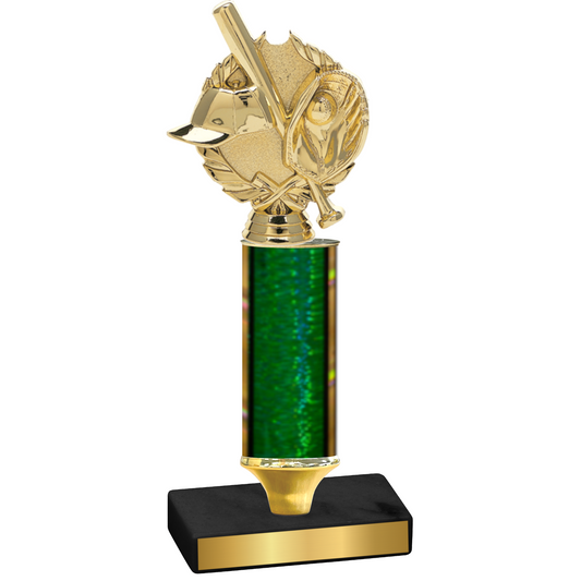 Value Green Glacier Baseball Trophy