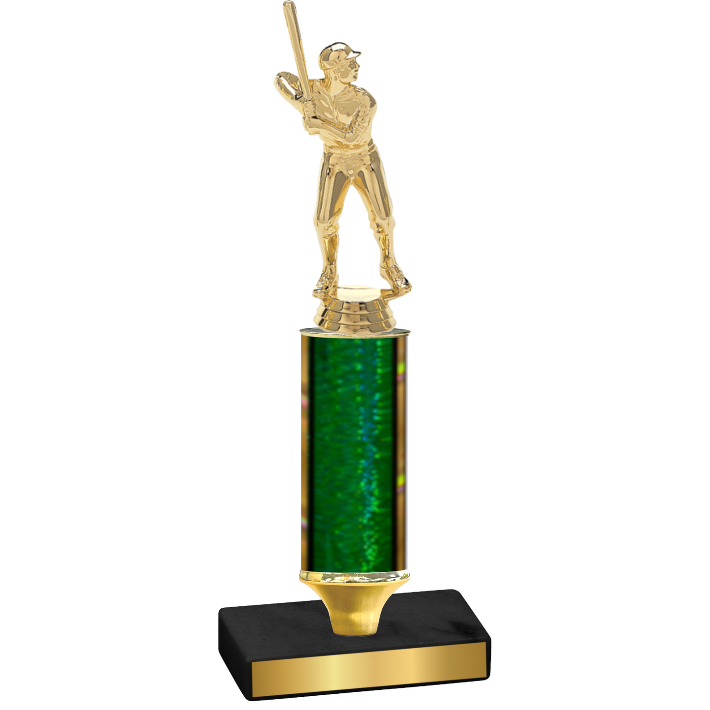 Value Green Glacier Baseball Trophy