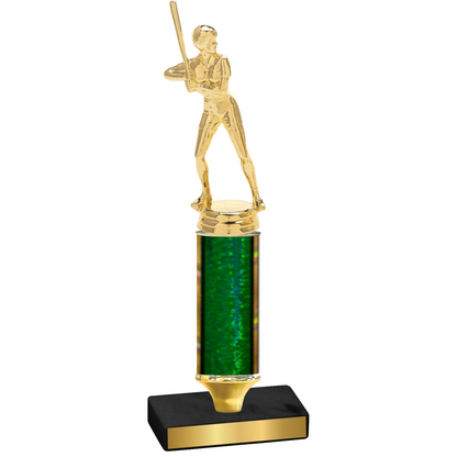 Value Green Glacier Softball Trophy