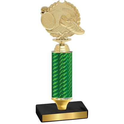 Value Green Carbon Fiber Running Trophy