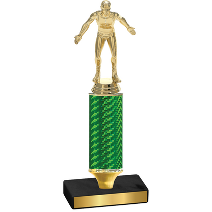 Value Green Carbon Fiber Wrestling Trophy