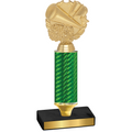Value Green Carbon Fiber Cheerleading Trophy
