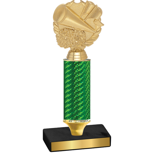 Value Green Carbon Fiber Cheerleading Trophy