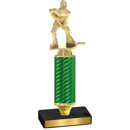 Value Green Carbon Fiber Hockey Trophy