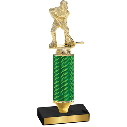 Value Green Carbon Fiber Hockey Trophy