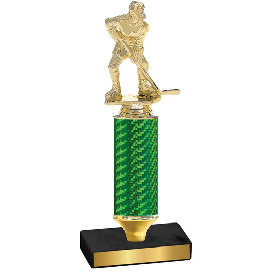 Value Green Carbon Fiber Hockey Trophy