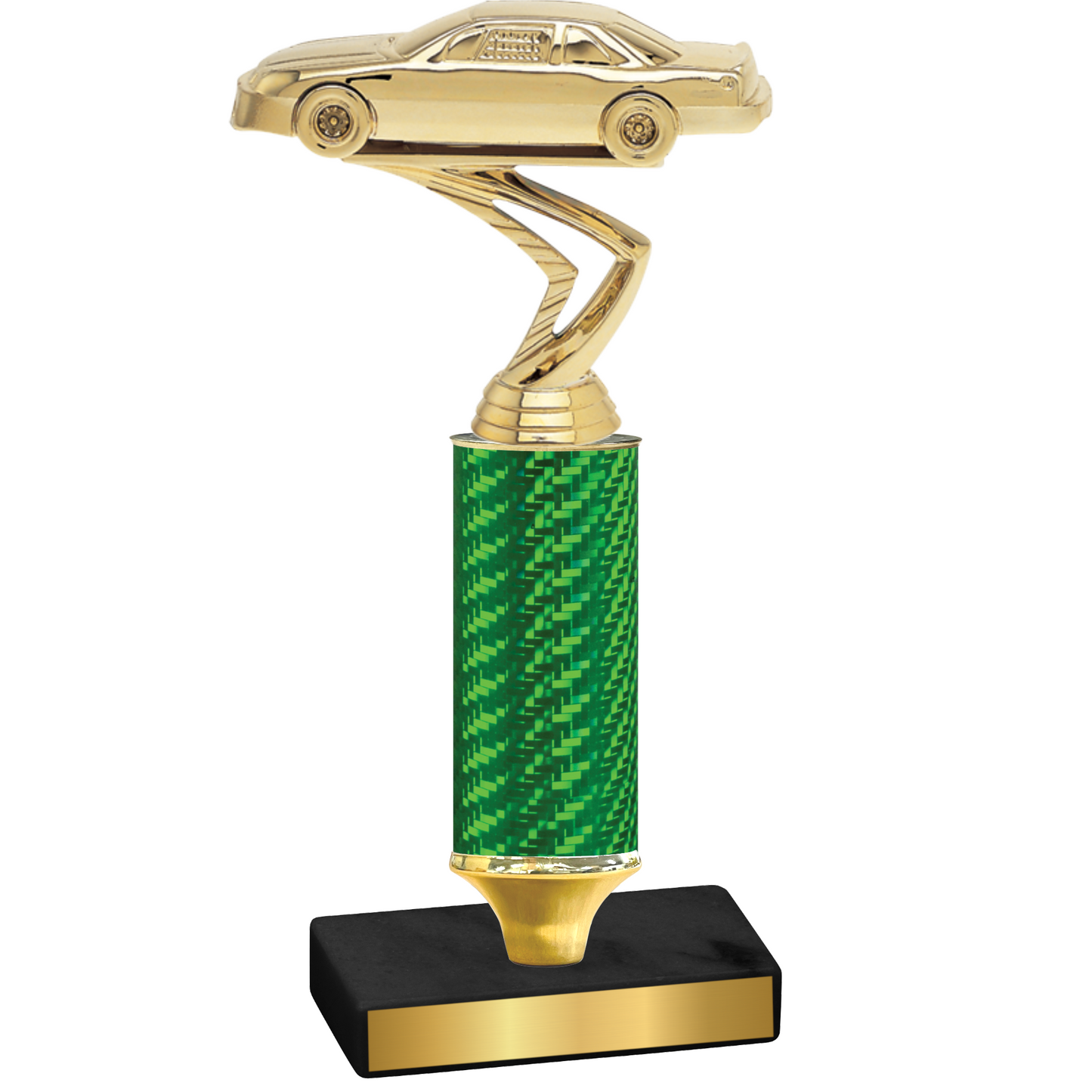 Value Green Carbon Fiber Cars Trophy