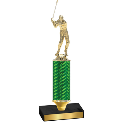 Value Green Carbon Fiber Golf Trophy