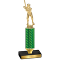 Value Green Carbon Fiber Baseball Trophy
