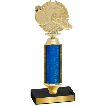 Value Blue Glacier Running Trophy