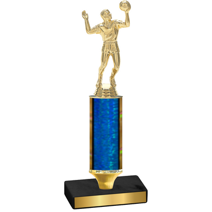 Value Blue Glacier Volleyball Trophy