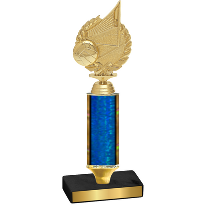 Value Blue Glacier Volleyball Trophy