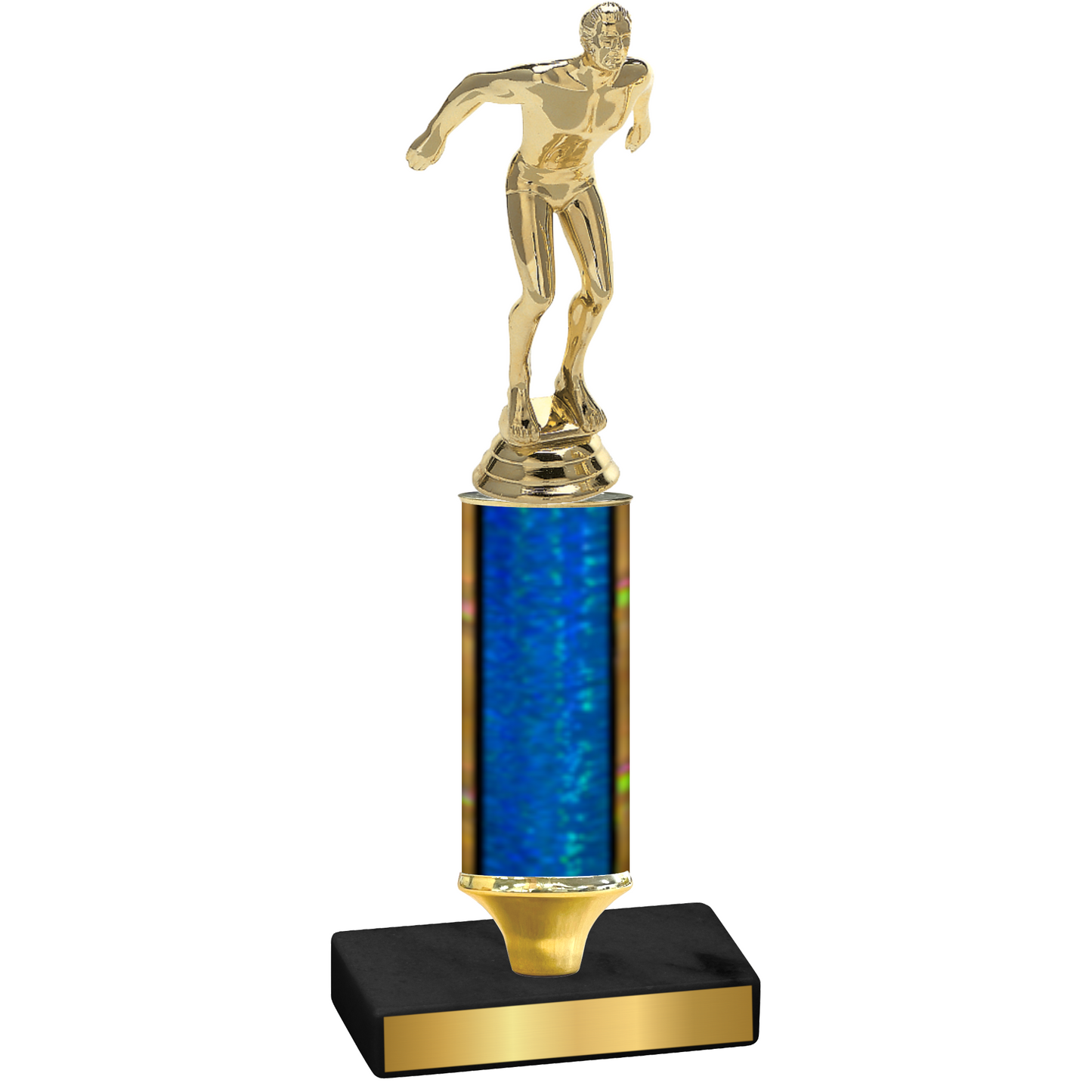 Value Blue Glacier Swimming Trophy